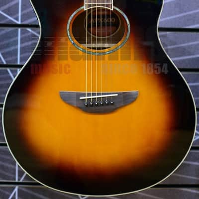 Yamaha APX600 Old Violin Sunburst Concert Electro Acoustic Guitar image 1