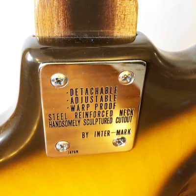 1960's Rare Vintage Intermark Cipher Ranger guitar 60's Japan MIJ Made in Japan image 7