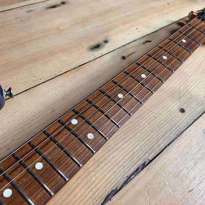 2005 Fender Stratocaster Floyd Rose Electric Guitar Mexico HSS 60th Anniversary image 6