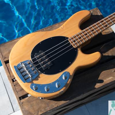 1994 Ernie Ball Music Man StingRay 3 EQ  - Killer Ash Body w Natural Gloss - Made in the USA image 1