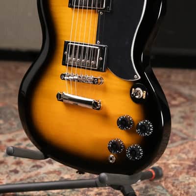 Epiphone SG Tribute Plus Electric Guitar - Vintage Sunburst image 4