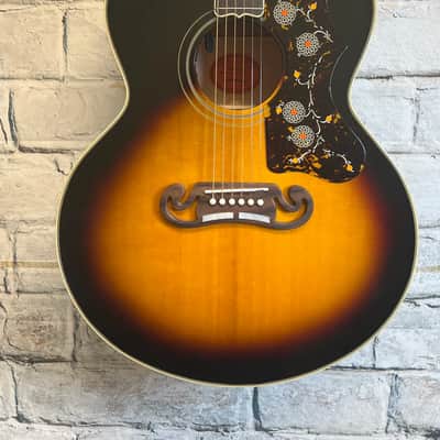 Epiphone "Inspired by Gibson Custom" '57 SJ-200 Reissue with Rosewood Fretboard -- Vintage Sunburst image 2