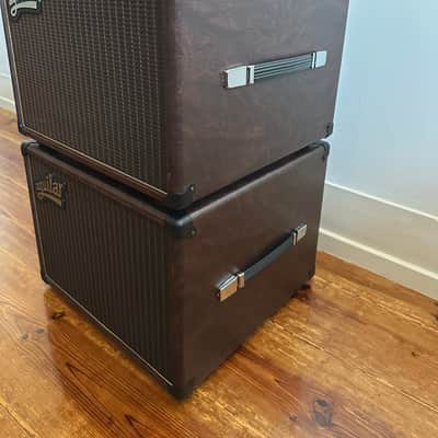 2x Aguilar DB 112 300-Watt 1x12" Bass Speaker Cabinets with tweeter (8ohm) Chocolate Thunder image 3