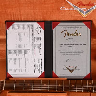 Fender Custom Shop '50s Roasted Stratocaster Journeyman Relic Black Burst Master Built by Kyle McMillin w/Roasted Birdseye Maple Neck (Serial #R138290) image 10