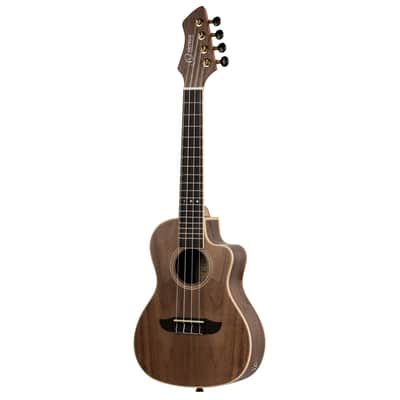 Ortega RUWN-CE Horizon Series Walnut Top Okoume Neck Concert Acoustic-Electric Ukulele w/Gig Bag image 6