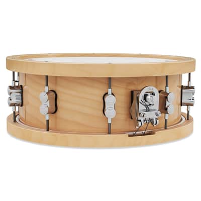 PDP Concept 20-Ply 5.5x14 Thick Wood Hoop Natural Maple Snare (PDSN5514NAWH) image 3