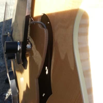 American Handmade Galloup Guitars Archtop Electric Natural Maple (Student) image 7