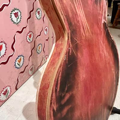1966 Gibson EB-2 Bass Project Husk - Natural Finish image 9