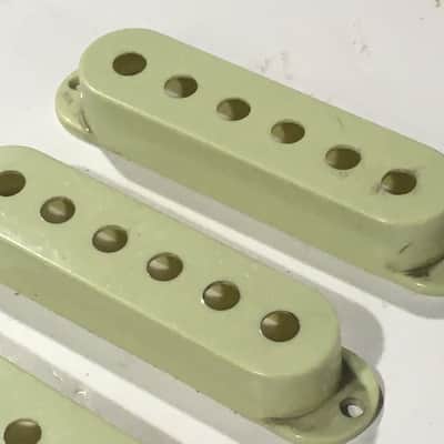 Vintage Spec 52mm Bold Mint Green Pickup Covers Strat Relic Fender Stratocaster image 4