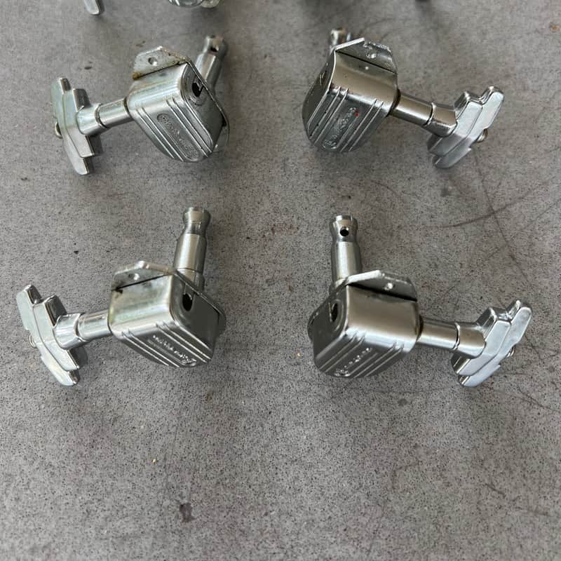 1970 s Grover Imperial Tuners Stairstep Type Chrome