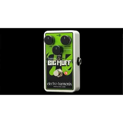 Electro-Harmonix Nano Bass Big Muff Pi Fuzz, Distortion, and Sustainer Pedal with Analog Circuit, Mono Audio, and True Bypass image 3