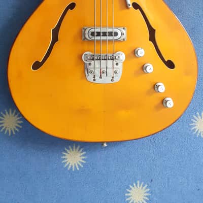 Framus E-Bass Atlantik AM 5/144, BJ 1968 - Orange Sun image 2