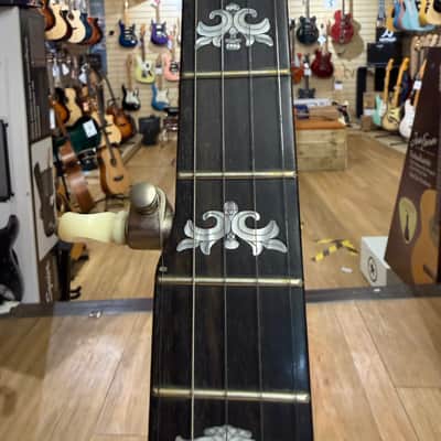 Deering Eagle II 5-String Banjo 2010s - Stained Natural image 7