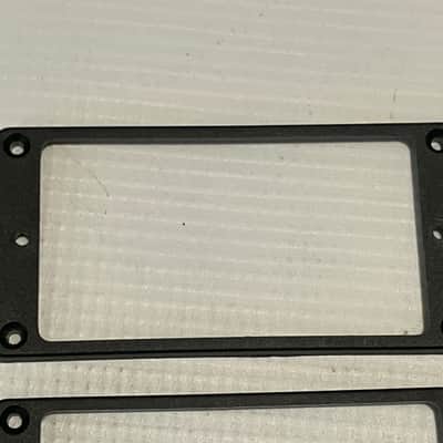 2008-09 USA Charvel San Dimas Guitar Factory Flat Black Humbucker Pickup Mounting Ring Set image 4