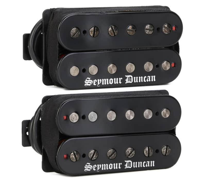 Seymour Duncan® Black Winter High-output Humbucker Set~Black~16k-B 13k-N~USA~New image 1