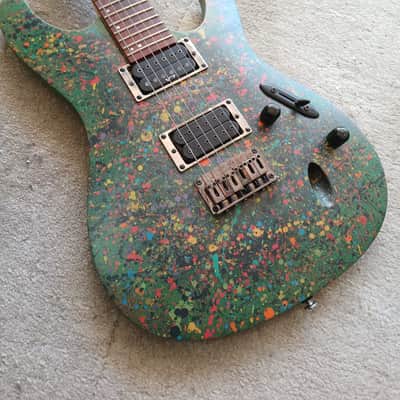 Ibanez S521 MOL - Dimarzio Evolution / Ibanez V7 - Custom painted image 7