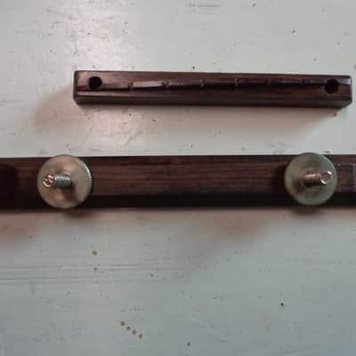 Original Kay Archtop Guitar Bridge - Rosewood - 1950's Old Kraftsman image 2