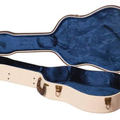 Gator GW-JM-DREAD Dreadnaught Acoustic Deluxe Wood Case - Journeyman Burlap Exterior image 6