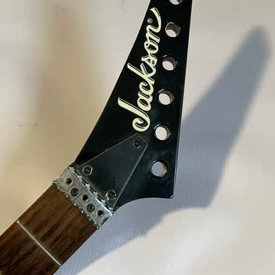 2000's India Jackson JS Series Reverse Guitar Neck Floyd Ready 22 Fret Dot Inlays image 4