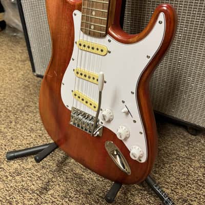No Name Partscaster - Burgundy Stain image 2