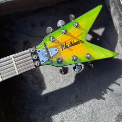 Rare 35 of 48 Washburn Dimeslime  2006 - Funky Munky Music made in Korea image 25