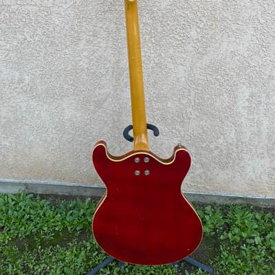 Mosrite Combo Bass 60s - Red image 16