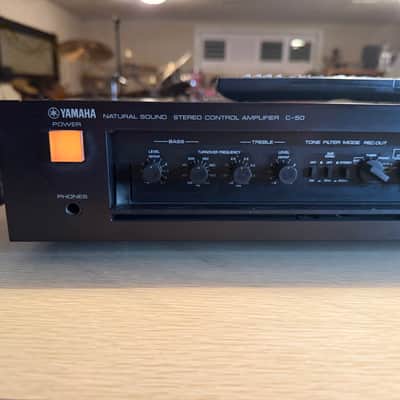 Yamaha C-50 Natural Sound Stereo Control Pre Amp/Amplifier Full Fresh Service🎶 image 5