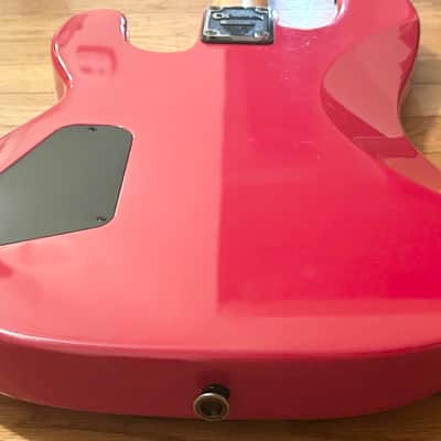 1987 Charvel 1B Red Bass MIJ Japan, W/Original Case image 16