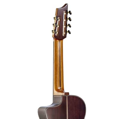 7-String Short-Scale Classical Guitar – Gayetana A75 “SieteQuinto” | Cedar Top | 580mm Scale | 55mm Nut | Jazz / Latin / Requinto-Style image 5