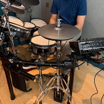 Roland TD-30K V-Drum Kit with Mesh Pads 2010s - Black image 2