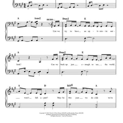 Dear Evan Hansen Easy Piano Vocal Selections image 5