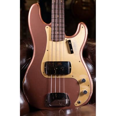 Fender Custom Shop 60 P BASS Relic RW Copper Penny image 3