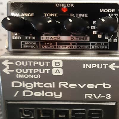 Boss RV-3 Digital Reverb/Delay MAR 1999 MIT image 1