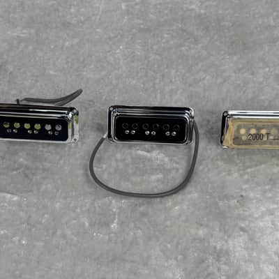 Lot of 4 vintage DeArmond Rowe Industries 2000 Dynasonic pickups (2 uninstalled) image 1
