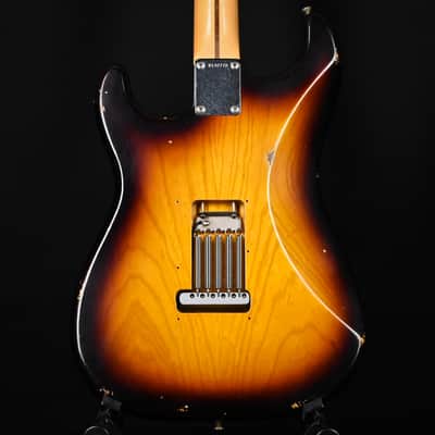 Fender Custom Shop Masterbuilt Vince Van Trigt Wildwood 10 '57 Stratocaster Journeyman- Faded Aged 2 Color Sunburst 2023 (R132772) image 3