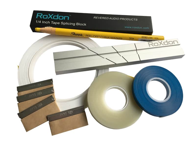 RoXdon TS-1 1/4 inch Tape Splicing Set + Leader Tape image 1