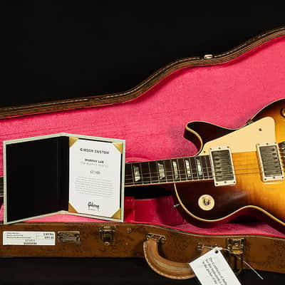 Gibson Custom Shop Wildwood Spec by Tom Murphy 1958 Les Paul Standard - Murphy-Painted, Heavy Aged image 9