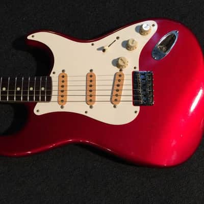 No.043724 1985-1986 Fender Japan ST62-480 CAR/R MADE IN JAPAN FUJIGEN INC. Maintained EX image 3