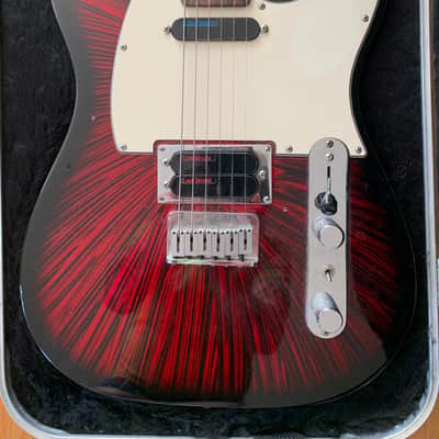 Fender Telecaster Plus Deluxe with Rosewood Fretboard 1991 - 1992 - Firestorm Red image 2