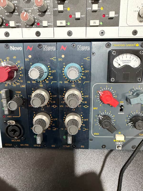 AMS Neve 1073LBEQ 500 Series Equalizer Module 2010s - Blue image 1