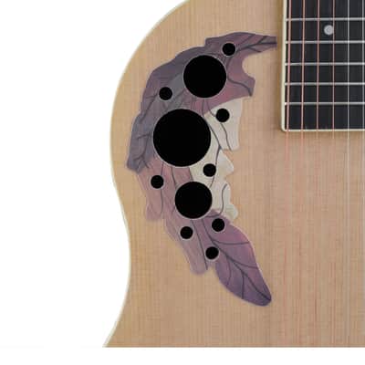 Ovation style body acoustic guitar 2025 - Natural image 2