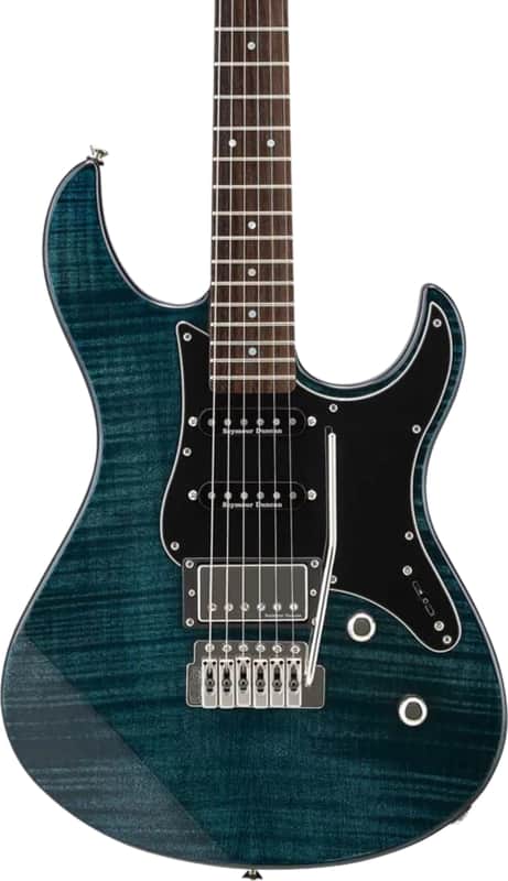 Yamaha PAC612VIIFM Pacifica Electric Guitar, Rosewood Fingerboard, Indigo Blue image 1