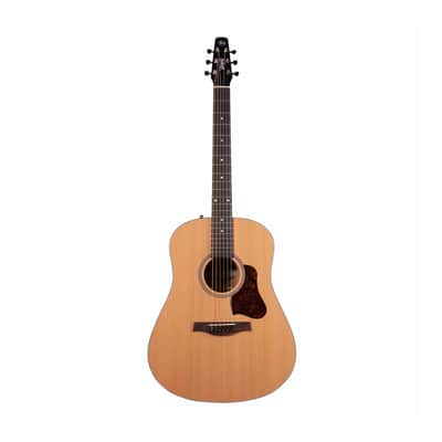 Seagull S6 Cedar Original Right-Hand Acoustic Guitar with Silver Leaf Maple Neck image 1