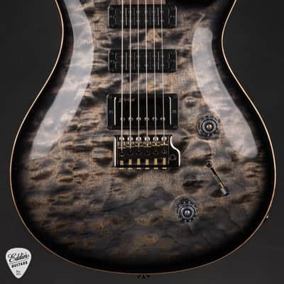 PRS Eddie's Guitars Wood Library Studio Brazilian / Rosewood Neck - Charcoal Burst #422138 image 2