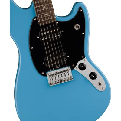 Squier Sonic Mustang HH IL California Blue - Electric Guitar image 3