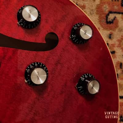 2023 Gibson ES-335 Figured Sixties Cherry w/ OHSC | Block Inlay, Figured Top image 6
