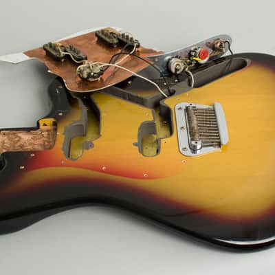 Fender Electric XII 12 String Solid Body Electric Guitar (1966), ser. #136729, original black tolex hard shell case. image 16