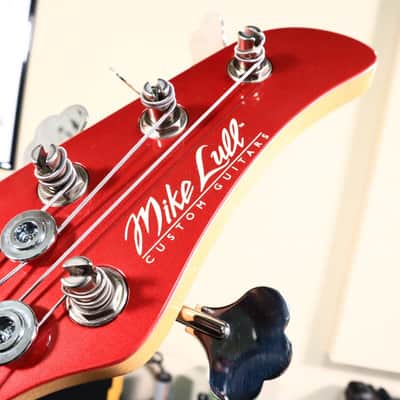 Mike Lull USA V5 5 String Bass Guitar Red 8lbs 13oz image 18