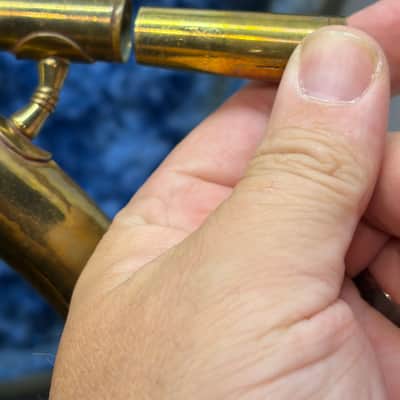 Vintage Historic Selmer Mersel American Concert Circular Mellophone 1900-1920s Brass Mellophone French Horn Style Horn! image 15