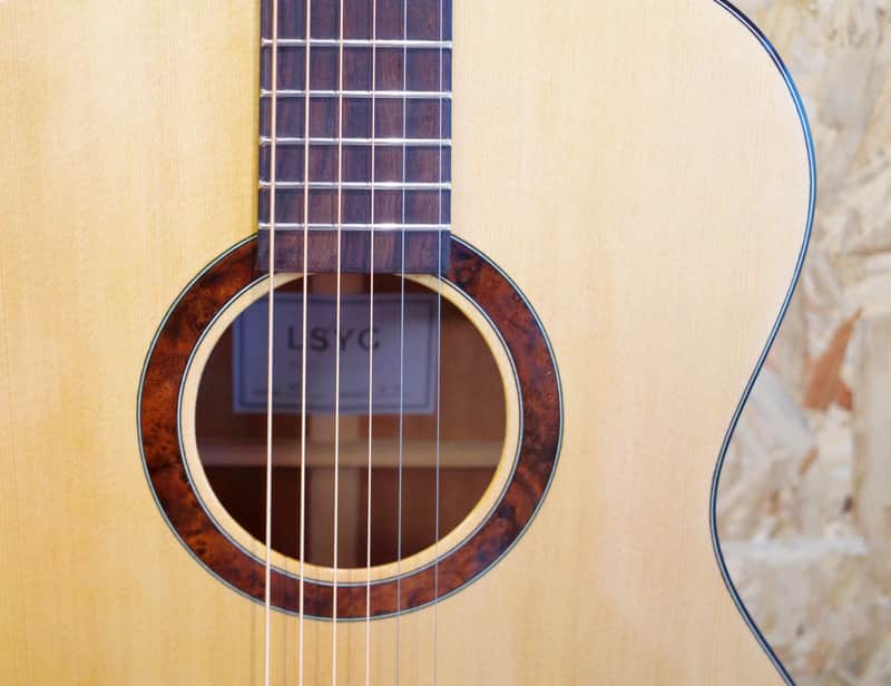 [LSYG] Acoustic Guitar, DEN-OM Model, Shellac Finish image 1